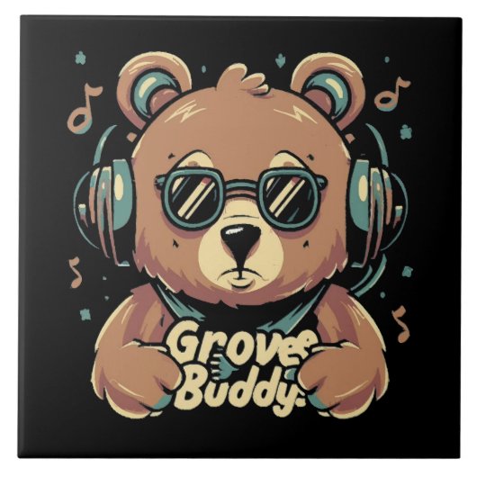 Groove buddy tegeltje (Voorkant)
