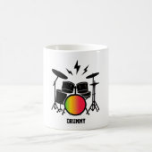 Groove Guardian aangepaste drumkit gepersonaliseer Magische Mok (Center)