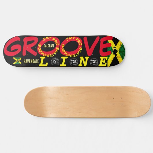 GROOVE LIJN 8 1/4" Skateboard Deck (Horizontaal)