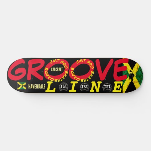 GROOVE LIJN 8 1/4" Skateboard Deck (Horizontaal)