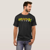 GROOVE LINE Basic T-Shirt voor donkere kleding (Voorkant volledig)