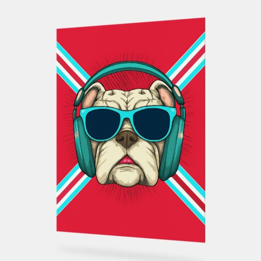 Groove Pup Acryl Bord (Hoek)