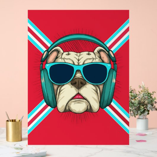 Groove Pup Acryl Bord (Huwelijk)