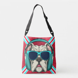 Groove Pup All-Over-Print Cross Body Bag Crossbody Tas
