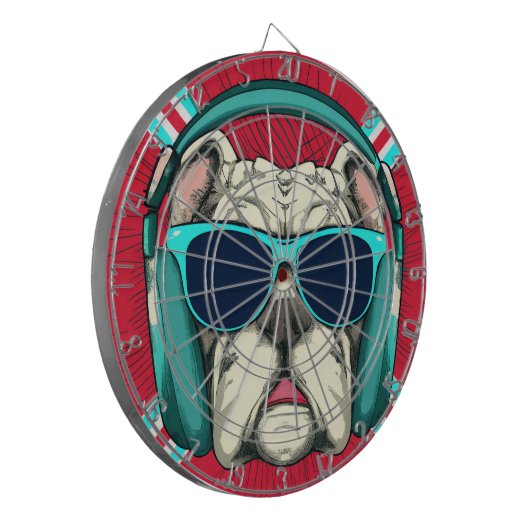 Groove Pup Dartbord (Voorkant Links)