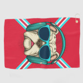 Groove Pup Golfhanddoek (Horizontaal)