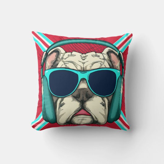 Groove Pup Kussen (Voorkant)