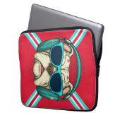 Groove Pup Laptop Sleeve (Voorkant Links)