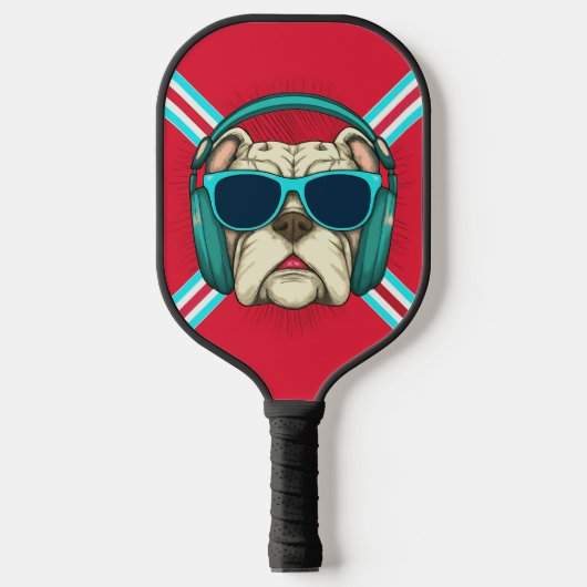 Groove Pup Pickleball Paddle (Voorkant)