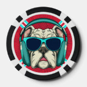 Groove Pup Poker Chips (Achterkant)