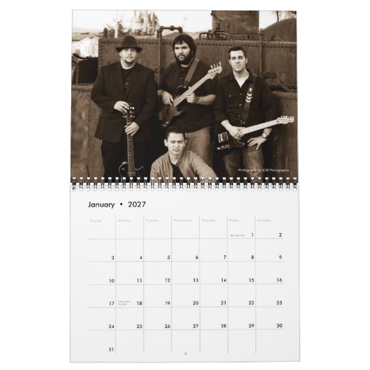 Groove Thief Calendar 2011 Kalender (Jan 2027)