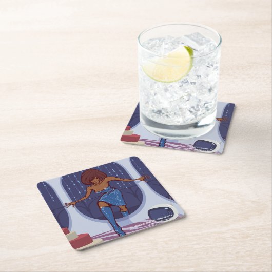 Groove Train Kartonnen Onderzetters (Insitu)