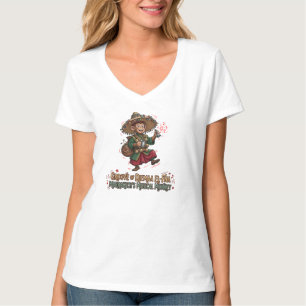 Groove van Djemaa El-Fna Marrakech Muzikale Aap T-shirt