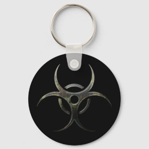 Groovie Biohazard Symbol - sleutelhanger