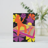 Groovin' Briefkaart (Staand voorkant)