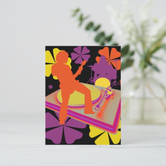 Groovin' Briefkaart (Staand voorkant)