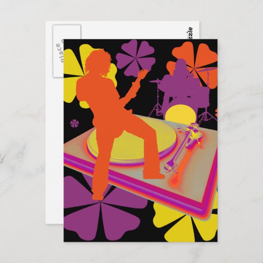 Groovin' Briefkaart (Voorkant / Achterkant)