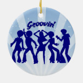 Groovin' Keramisch Ornament (Achterkant)