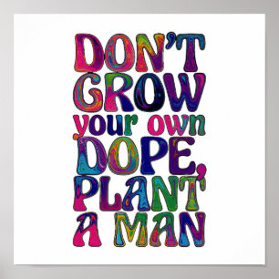 Groovology – Woorden planten Poster