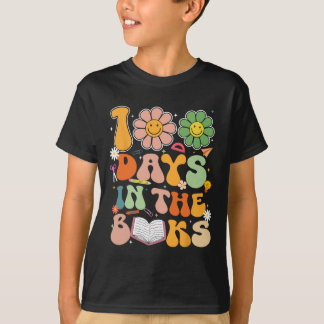 Groovy 100 dagen in de boeken 100ste dag van schoo t-shirt