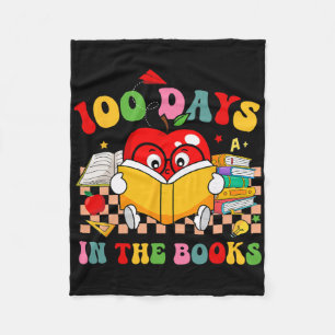 Groovy 100 dagen in de boeken lezen 100ste dag van fleece deken