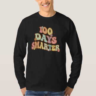 Groovy 100 dagen slimmere leerling 100e dag t-shirt