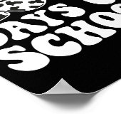 Groovy 100 dagen van de school Koe Print 100e dag  (Hoek)