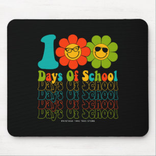 Groovy 100 dagen van school leerling leraren Kinde Muismat