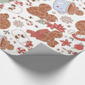 Groovy 12 dagen kerstcadeautjes cadeaupapier (Hoek)