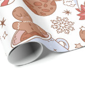 Groovy 12 dagen kerstcadeautjes cadeaupapier (Rol Hoek)