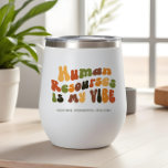 Groovy 1970s Human Resources is My Vibe, HR<br><div class="desc">Geef deze 'Human Resources is My Vibe' tuimelaar aan de HR-professional in je leven.</div>