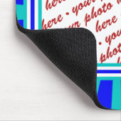 Groovy 1970's Retro Photo Lijst Muismat (Hoek)