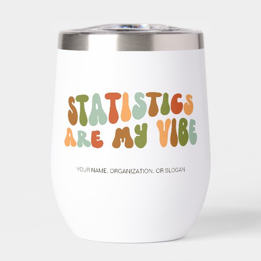 Groovy 1970s Statistieken zijn mijn vibe, statisti (Voorkant)