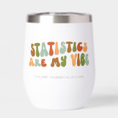 Groovy 1970s Statistieken zijn mijn vibe, statisti (Achterkant)