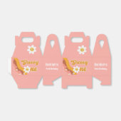 Groovy 1 retro vintage eerste verjaardag bedankdoosjes (Uitgevouwen)