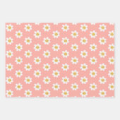 Groovy 1 retro vintage eerste verjaardag inpakpapier vel (Voorkant 2)