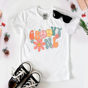Groovy 1st Birthday Shirt, Groovy One Birthday T-shirt