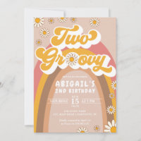 Groovy 2e uitnodiging