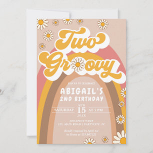 Groovy 2e uitnodiging