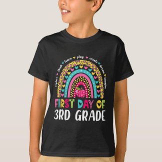 Groovy 3e klas terug naar school eerste dag van de t-shirt