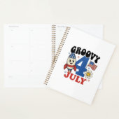 Groovy 4 juli raket patriottisch shirt ontwerp_1 planner (Display)