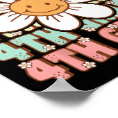 Groovy 4e klas terug naar school Eerste dag van Fo Poster (Hoek)