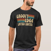 Groovy 56th Birthday 1966 56 Year Old Groovy 1966 T-shirt (Voorkant)
