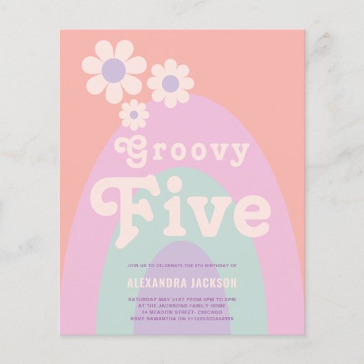 Groovy 5e verjaardag (Voorkant)