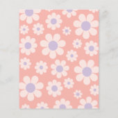 Groovy 5e verjaardagsfeestje (Achterkant)