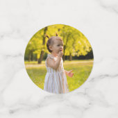 Groovy 60's '70' Flowers Birthday Party, elke leef Confetti (Kleine voorkant)