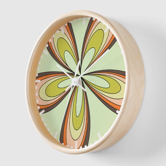 Groovy 60s 70s Hippie Flower Limoen Retro Daisy (Hoek)