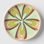 Groovy 60s 70s Hippie Flower Limoen Retro Daisy (Voorkant)