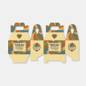 Groovy 60s Music Retro Birthday Thank You Bedankdoosjes (Uitgevouwen)