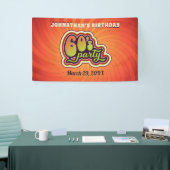 Groovy 60's party banner (Beurs)